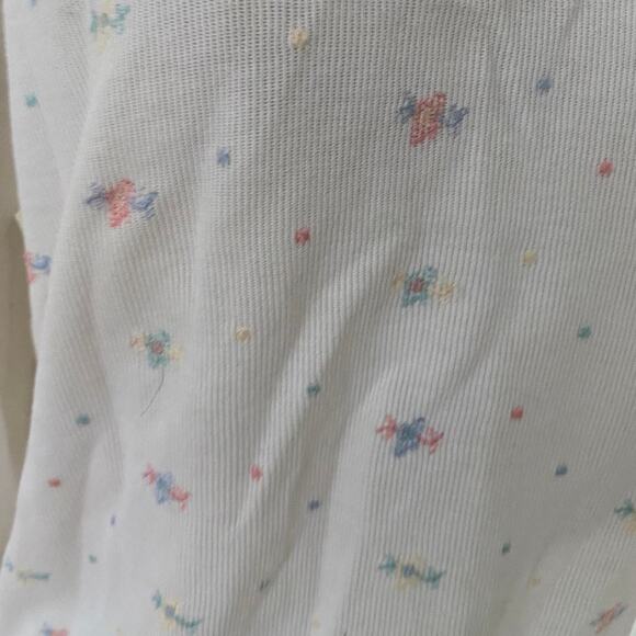 Vintage 90s coquette floral sweatshirt - Picture 2 of 5